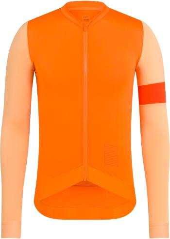 Rapha Pro Team Long Sleeve Training Jersey - orange/peach XL