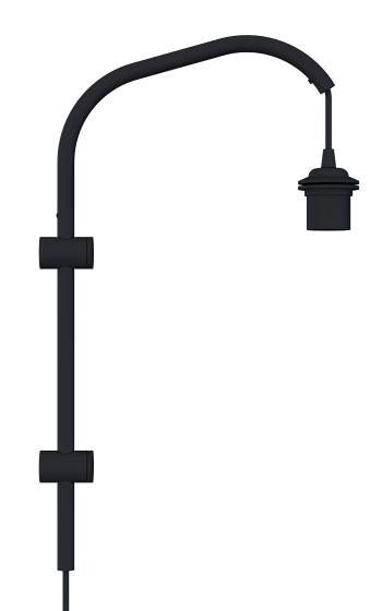 Stojan pro lampu na zeď Willow Mini wall hanger black H 50 cm - UMAGE