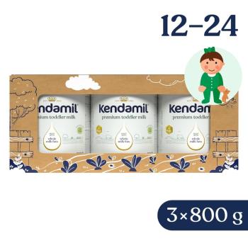 Kendamil Premium 3 HMO+ (3× 800 g), pohádkové balení s divadlem O veliké řepě