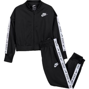 Nike SPORTSWEAR Dívčí sportovní souprava, černá, velikost L