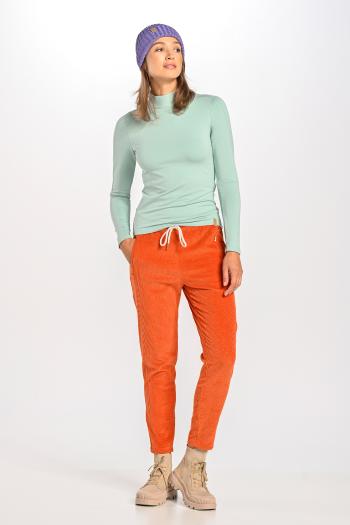Nessi Sportswear Dámské Manšestrové Kalhoty TRW-30 Orange Velikost: XS