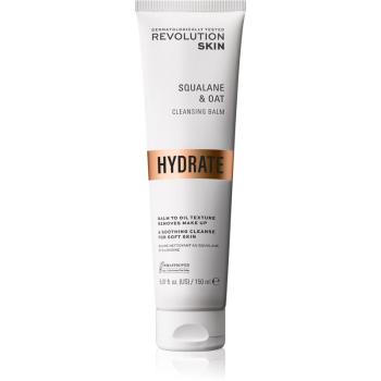 Revolution Skincare Hydrate Squalane & Oat odličovací a čisticí balzám 150 ml