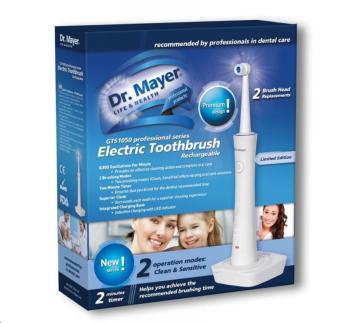 Dr. Mayer GTS1050 elektrický zubní kartáček - bílý