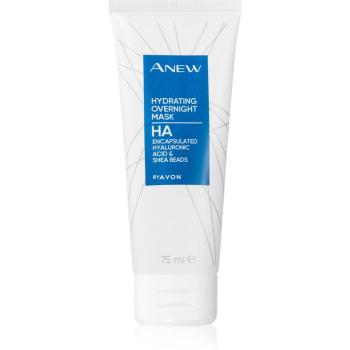 Avon Anew Hydro-Advance noční hydratační maska s kyselinou hyaluronovou 75 ml