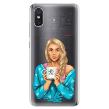 Odolné silikonové pouzdro iSaprio - Coffe Now - Blond - Xiaomi Mi 8 Pro