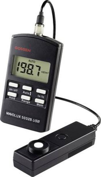 Luxmetr Gossen MAVOLUX 5032 B USB, Kalibrováno dle ISO, F503N-ISO