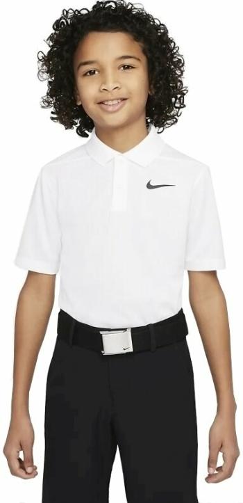 Nike Dri-Fit Victory Boys Golf White/Black S Polo košile