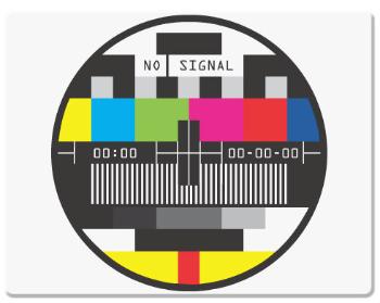 Podložka pod myš No signal