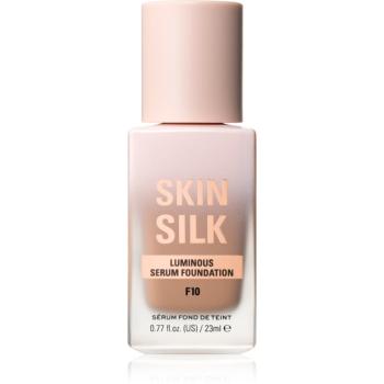 Makeup Revolution Skin Silk Serum Foundation lehký make-up s rozjasňujícím účinkem odstín F10 23 ml