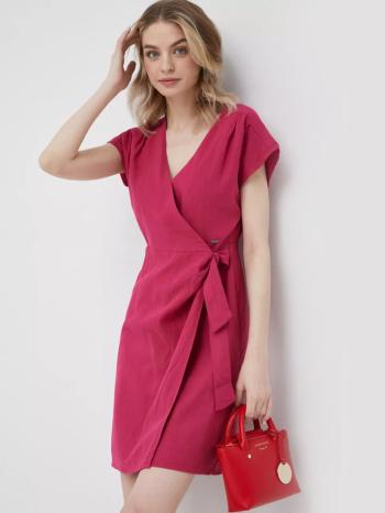 Pepe Jeans dámské růžové šaty - M (422)