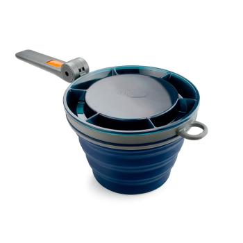 GSI Outdoors Collapsible Fairshare Mug blue