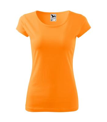 MALFINI Dámské tričko Pure - Mandarinkově oranžová | XXL