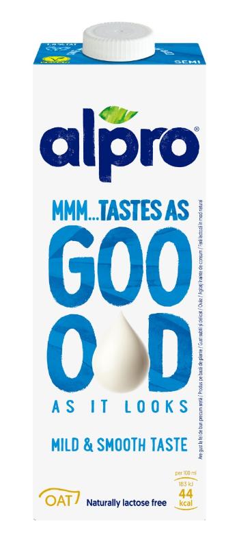 Alpro Tastes as good Mild and Smooth 1,8 % ovesný nápoj 1 l