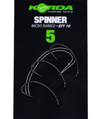 Korda háčky bez protihrotu spinner b - 5