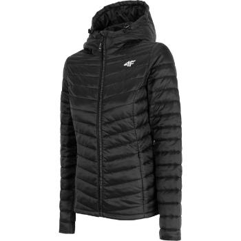 4F WOMEN´S JACKET Dámská prošívaná bunda, černá, velikost