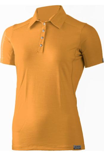 Lasting dámská merino polo košile ALISA hořčicová Velikost: XL