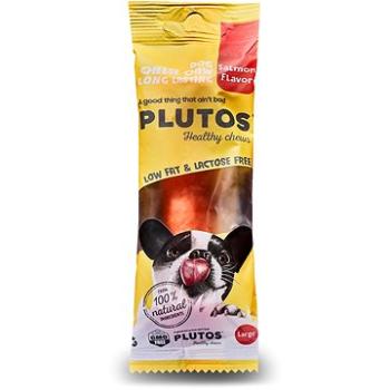 Plutos sýrová kost Large s lososem (5060476490427)
