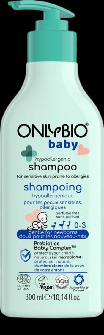 OnlyBio Hypoalergenní šampon pro miminka 300 ml