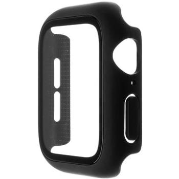 FIXED Pure+ s temperovaným sklem pro Apple Watch 45mm černé (FIXPUW+-818-BK)