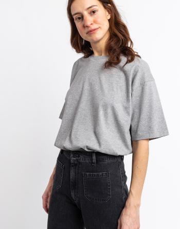 Tričko Colorful Standard Women Oversized Organic T-Shirt Heather Grey