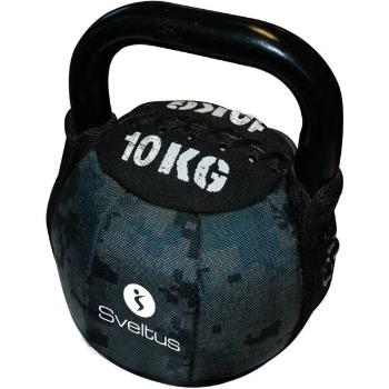 SVELTUS SOFT KETTLEBELL 10 KG Kettlebell, černá, velikost