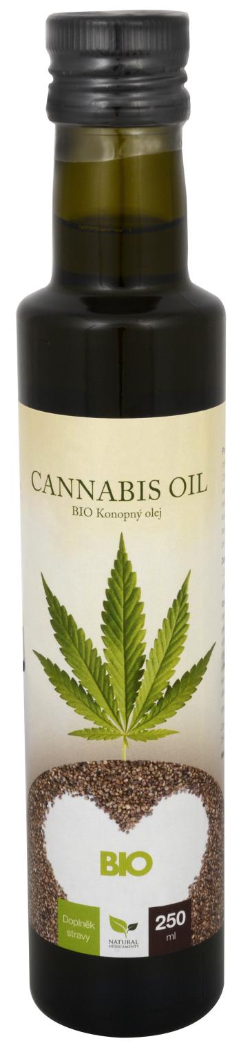 Natural Medicaments Cannabis oil - BIO Konopný olej 250 ml