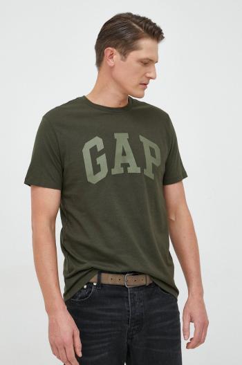 Bavlněné tričko GAP s potiskem