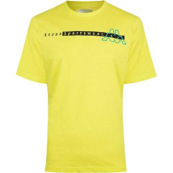 Kappa LOGO CHARTEL Pánské triko, světle zelená, velikost L