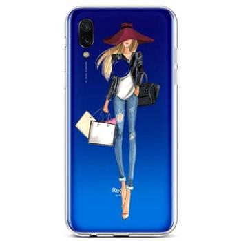 TopQ Xiaomi Redmi Note 7 silikon Lady 2 63889 (Sun-63889)