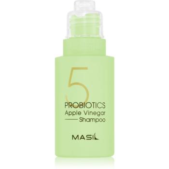 MASIL 5 Probiotics Apple Vinegar hloubkově čisticí šampon na vlasy a vlasovou pokožku 50 ml