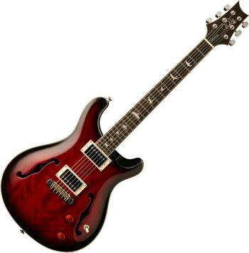 PRS SE Hollowbody Standard FRB Fire Red Burst Semiakustická kytara