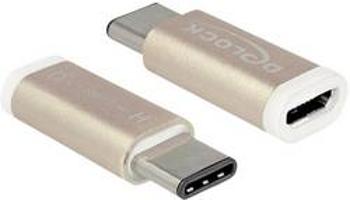 Adaptér USB 2.0 Delock [1x USB-C™ zástrčka - 1x micro USB 2.0 zásuvka B] měděná