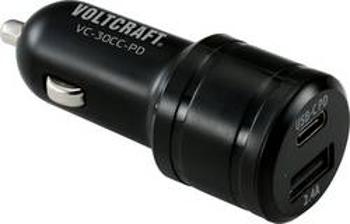 USB nabíječka VOLTCRAFT VC-30CC-PD, černá