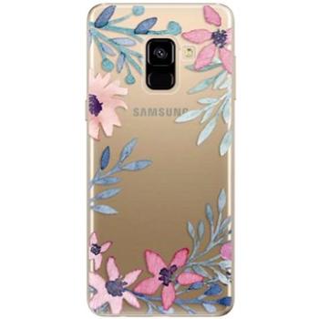 iSaprio Leaves and Flowers pro Samsung Galaxy A8 2018 (leaflo-TPU2-A8-2018)