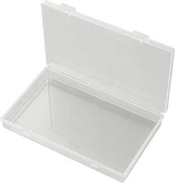 Krabička na malé součástky TRU COMPONENTS E-324-S, 1566892, přihrádek: 1, 176 x 110 x 26 , transparentní (difuzní)