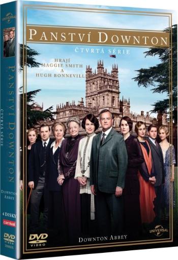Panství Downton - 4. série (4 DVD) + Vánoční speciální díl