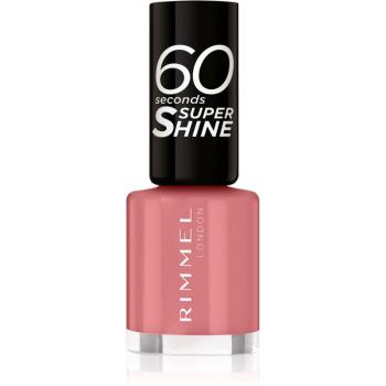 Rimmel 60 Seconds Super Shine lak na nehty odstín 235 Preppy In Pink 8 ml