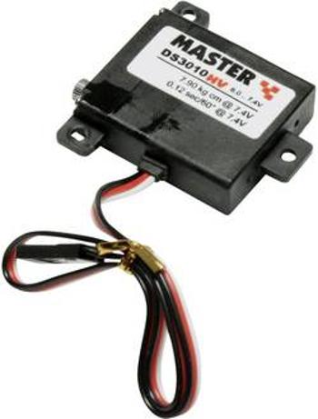 Master midi servo DS3010HV digitální servo Materiál převodovky titan Zásuvný systém JR/Futaba