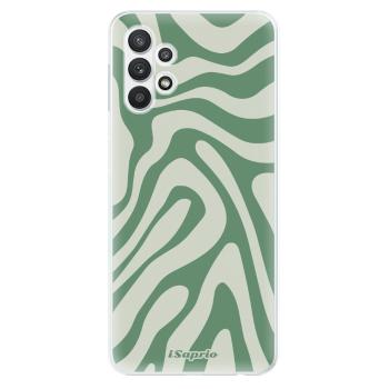 Odolné silikonové pouzdro iSaprio - Zebra Green - Samsung Galaxy A32 5G