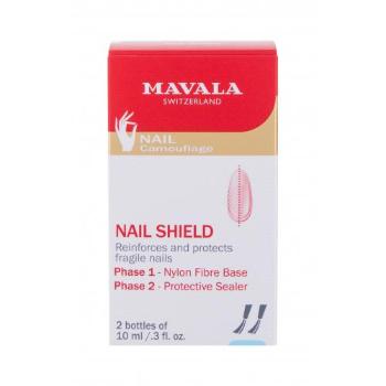 MAVALA Nail Shield dárková kazeta fáze 1 10 ml + fáze 2 10 ml pro ženy