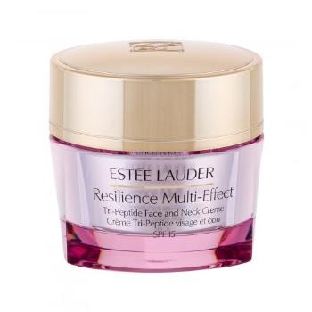 Estée Lauder Resilience Multi-Effect Tri-Peptide Face and Neck SPF15 50 ml denní pleťový krém poškozená krabička na suchou pleť; proti vráskám