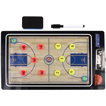 Merco Basketbal 65 magnetická trenérská tabule, s klipem (P29687)