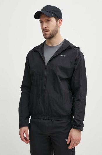 Větrovka Reebok černá barva, 100075618