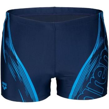 Arena SWIM SHORT GRAPHIC Pánské nohavičkové plavky, tmavě modrá, velikost 5