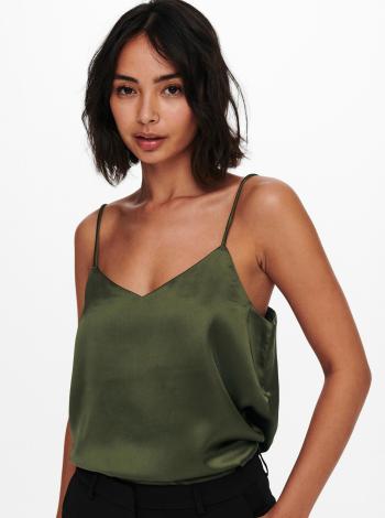 Khaki tílko Jacqueline de Yong Randi