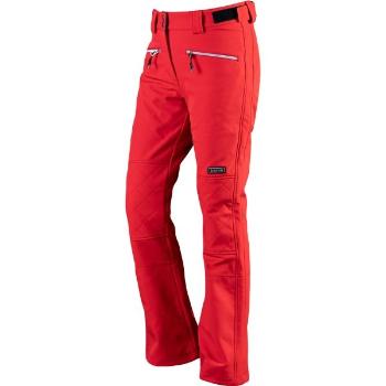 TRIMM VASANA Dámské softshellové lyžařské kalhoty, červená, velikost S