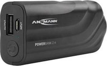 Powerbanka Ansmann PB2.4, Li-Ion akumulátor 2200 mAh, černá