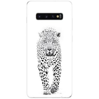 iSaprio White Jaguar pro Samsung Galaxy S10+ (jag-TPU-gS10p)