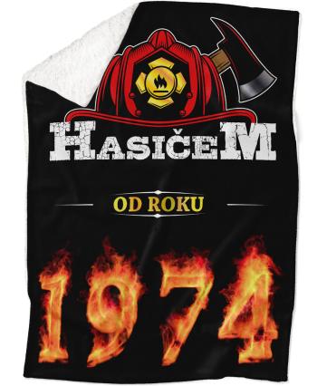 Deka Hasičem od roku (rok: 1974, Podšití beránkem: ANO)