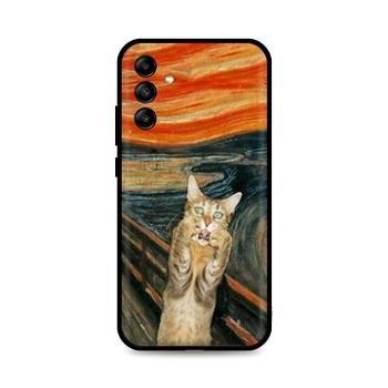 TopQ Kryt Samsung A04s Scared Cat87945 (87945)